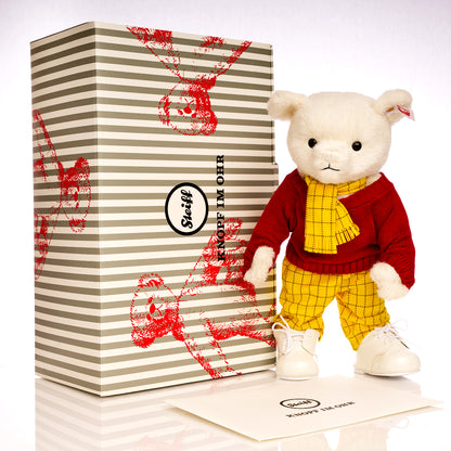 STEIFF 'Rupert Bear' 100th Anniversary - Musical Bear, White Tag 690587
