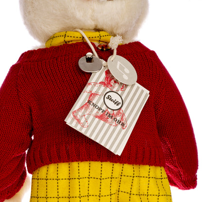 STEIFF 'Rupert Bear' 100th Anniversary - Musical Bear, White Tag 690587