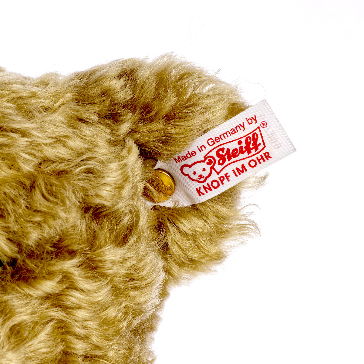 STEIFF ‘Baby Hot Water Bottle Bear’ 1907 Replica – North American Exclusive, White Tag 667299, Mohair