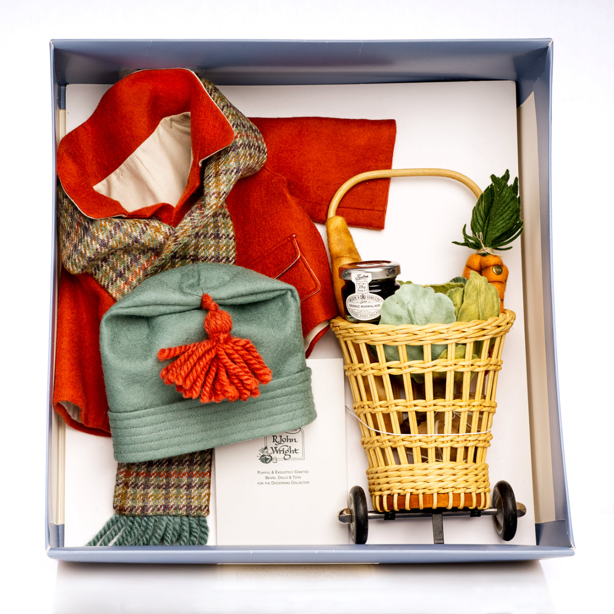 R. JOHN WRIGHT 'Paddington Goes to Market' Accessory Set for his Paddington Collection – Limited Edition, Unused