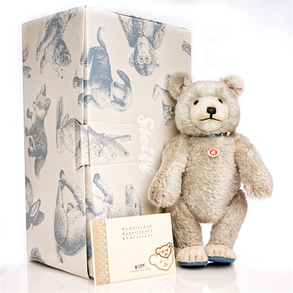 STEIFF 'Baby Blue' Bear - Little Giants Series 2007, White Tag 037085