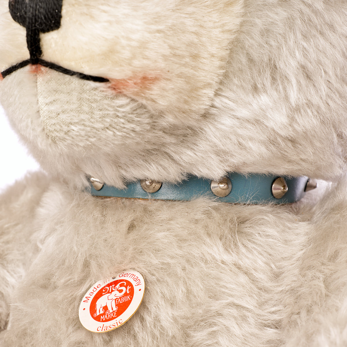 STEIFF 'Baby Blue' Bear - Little Giants Series 2007, White Tag 037085