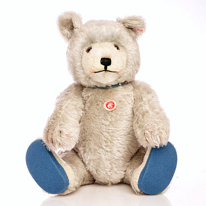 STEIFF 'Baby Blue' Bear - Little Giants Series 2007, White Tag 037085