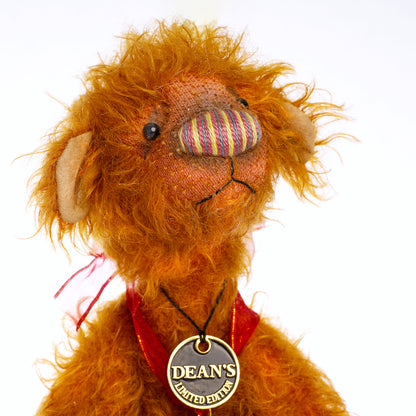 DEAN’s RAG BOOK Company 'Souchong' by Chloe Wilson Limited Edition Mohair Teddy Bear