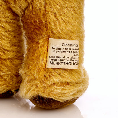 MERRYTHOUGHT 'Cheeky Bear' – Vintage Collectible 1970s, Mohair Teddy Bear plus coin purse