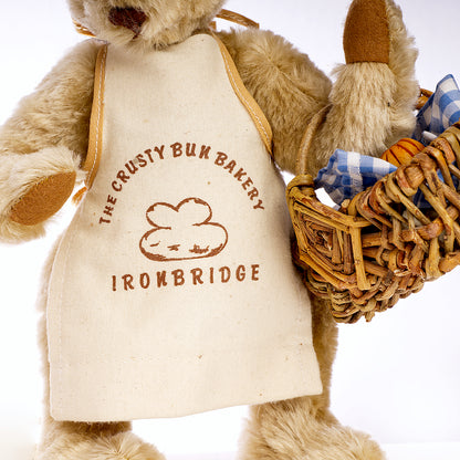 MERRYTHOUGHT 'Billy the Baker’s Boy' GT12GD – Vintage Limited Edition Purest Mohair Bear by Jackie Levitt
