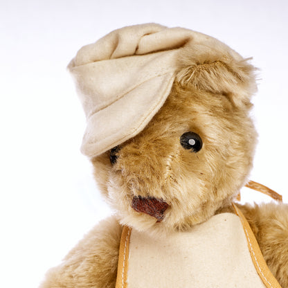 MERRYTHOUGHT 'Billy the Baker’s Boy' GT12GD – Vintage Limited Edition Purest Mohair Bear by Jackie Levitt