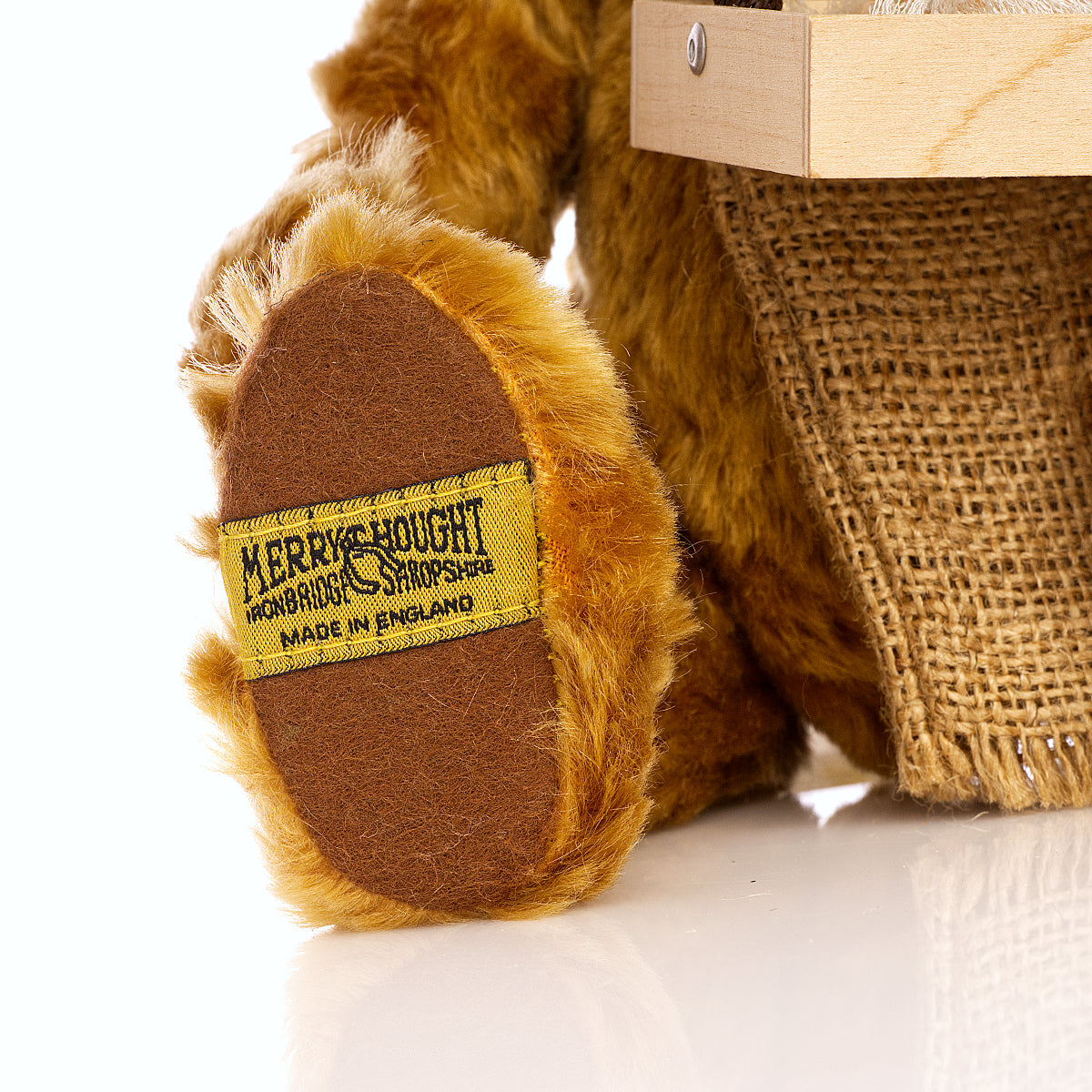 MERRYTHOUGHT 'Muffin Man' JE12BD – Streetcries Series, Vintage Mohair Teddy Bear