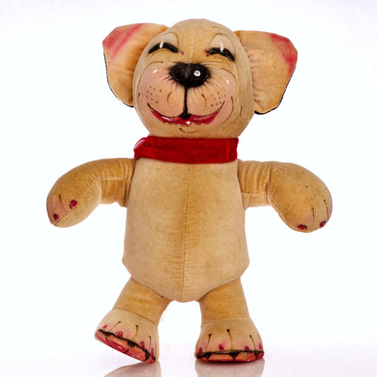 MERRYTHOUGHT 'Bonzo the Dog' – Limited Edition, Vintage Collectible Soft Toy