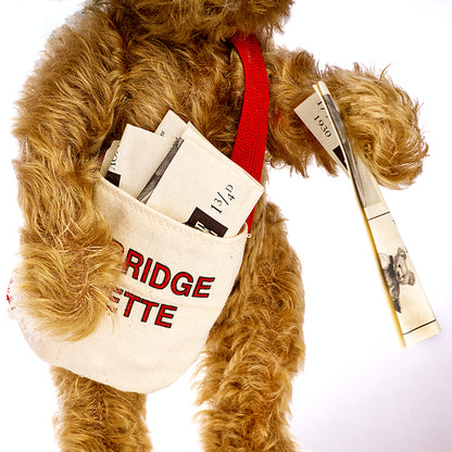 MERRYTHOUGHT 'Rag Bag' Teddy Bear FS14DC - Collectible, Unusual Limited Edition