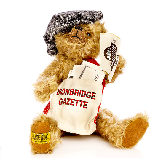 MERRYTHOUGHT 'Rag Bag' Teddy Bear FS14DC - Collectible, Unusual Limited Edition