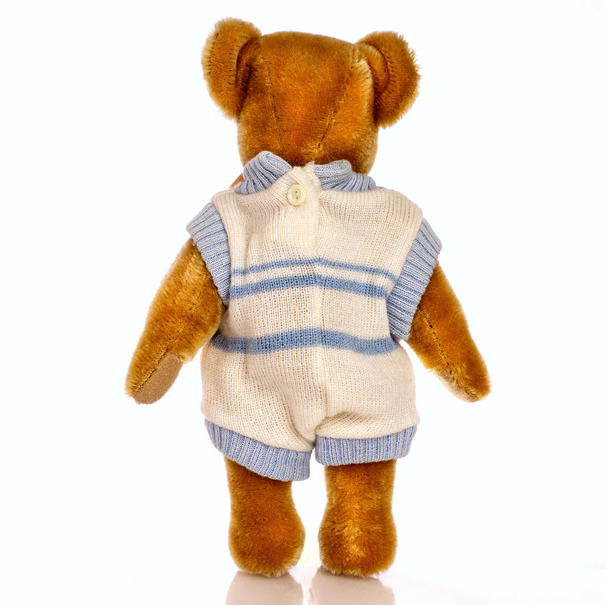 Merrythought 'Peter Teddy Bear' – 1992 Limited Edition by Jackie Revitt, Vintage Collectible Mohair