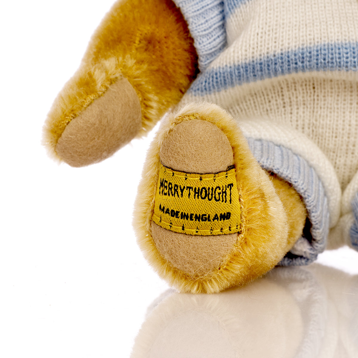 Merrythought 'Peter Teddy Bear' – 1992 Limited Edition by Jackie Revitt, Vintage Collectible Mohair
