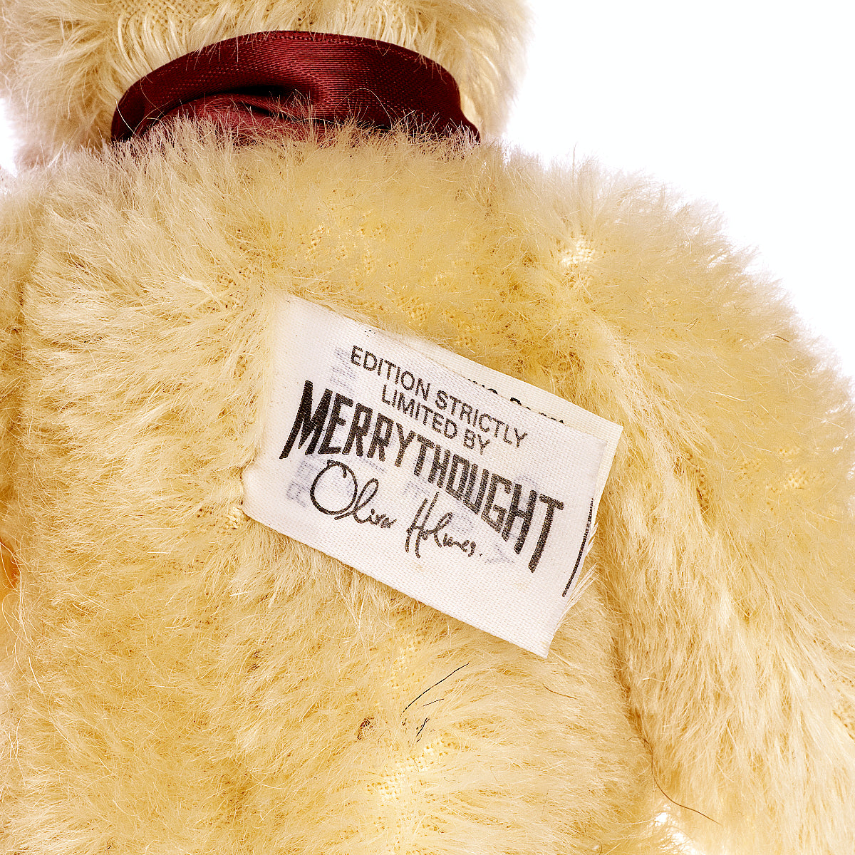 MERRYTHOUGHT 'Petit Teddy Bear' Limited Edition, Collectible, Mohair Teddy Bear
