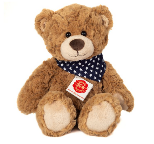 HERMANN TEDDY Collection 'Rufus' Bear - 30cm - Luxurious soft plush