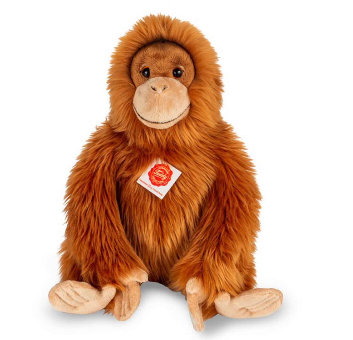 HERMANN TEDDY Collection 'Louis' the Orangutan - Luxurious, High Quality, soft plush