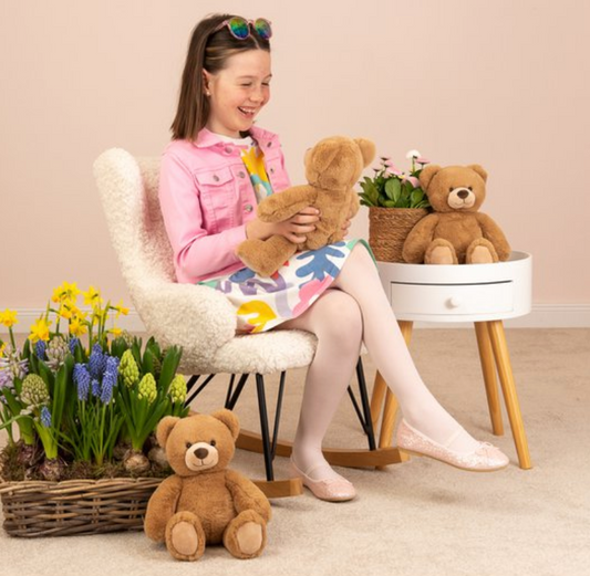 HERMANN TEDDY Collection 'Cookie' Bear - 33cm - Luxurious soft plush