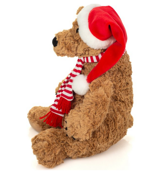 HERMANN TEDDY Collection 'Howard' Christmas Bear - 34cm - Luxurious soft plush