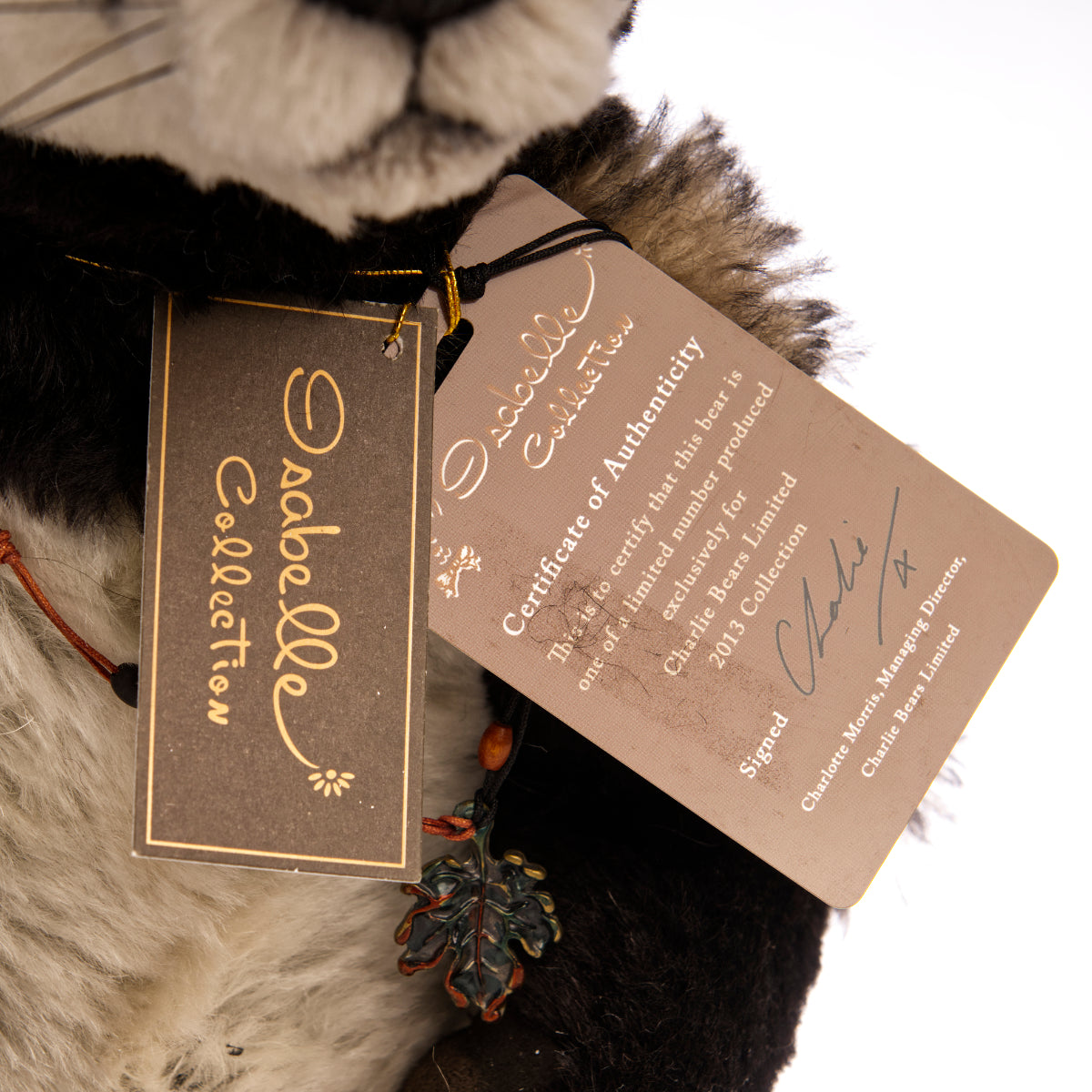 CHARLIE BEARS - 'Brock' - SJ 5252 - Isabelle Collection 2013 Limited Edition