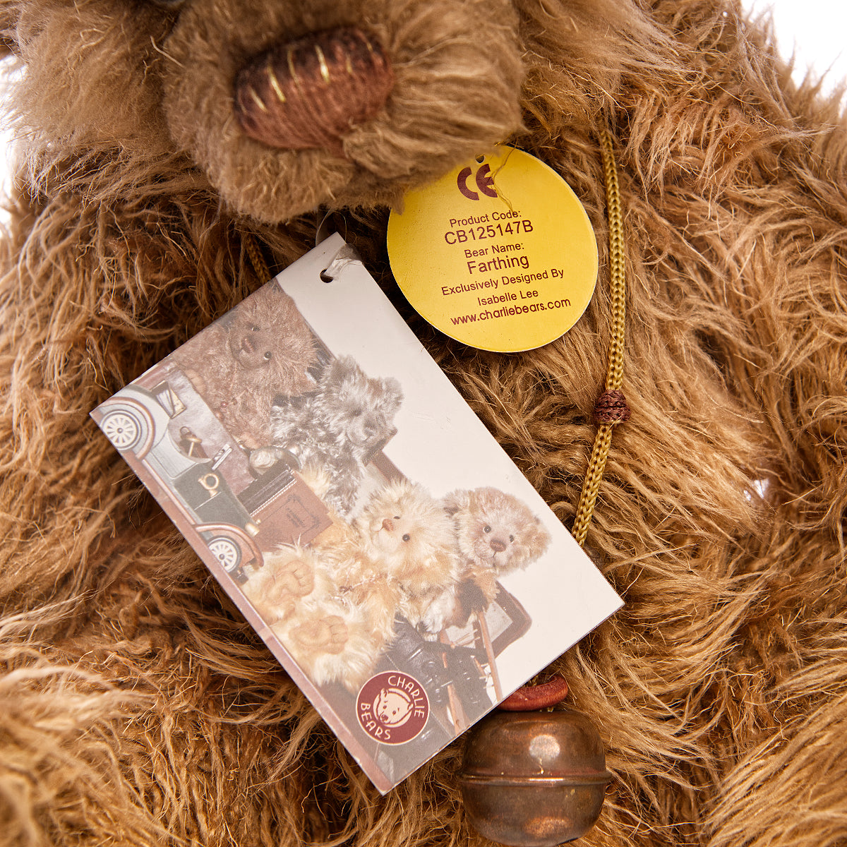CHARLIE BEARS 'Farthing' 2012, designed by Isabelle Lee CB 125147B