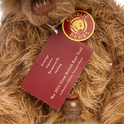CHARLIE BEARS 'Farthing' 2012, designed by Isabelle Lee CB 125147B