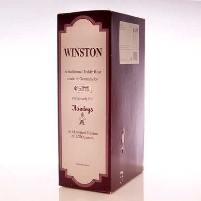 STEIFF Teddy Bear 'Winston' - Exclusively for HAMLEY'S 1997, White Tag 652837