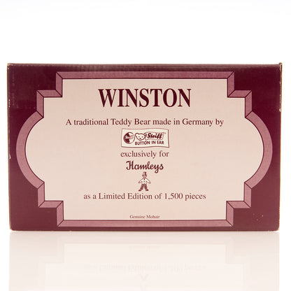 STEIFF Teddy Bear 'Winston' - Exclusively for HAMLEY'S 1997, White Tag 652837