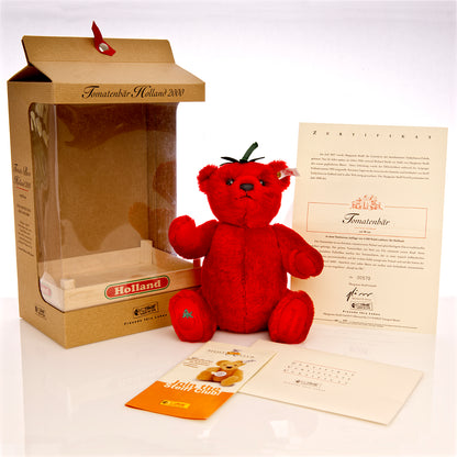 STEIFF 'Tomato Bear / Tomaten Bär' - Exclusively for Holland 2000, White Tag 660153