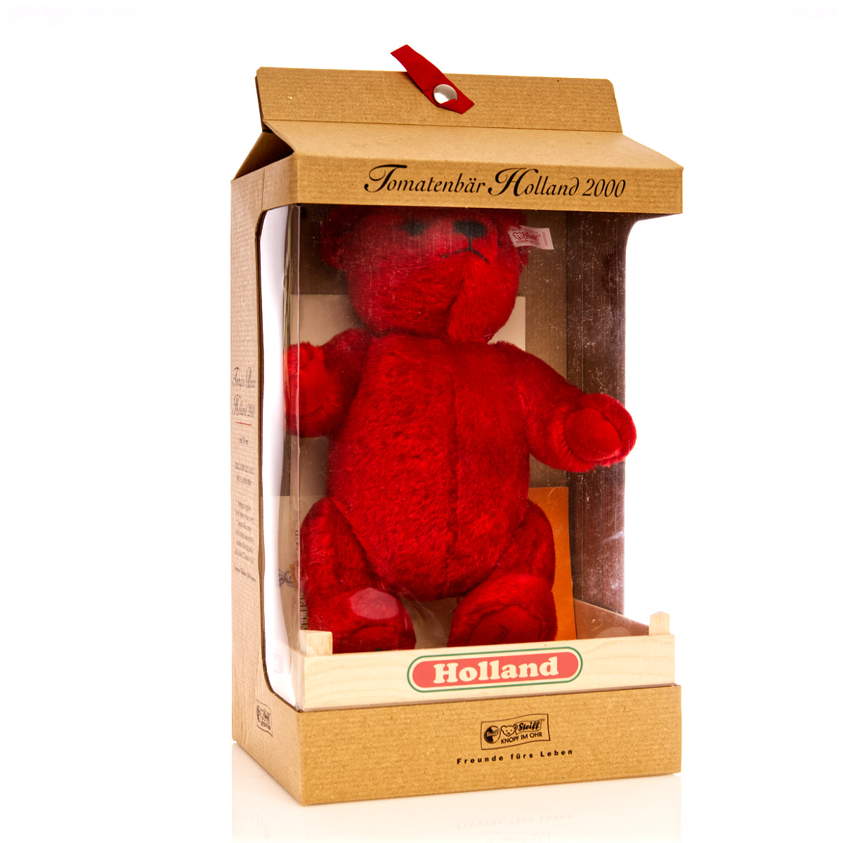 STEIFF 'Tomato Bear / Tomaten Bär' - Exclusively for Holland 2000, White Tag 660153