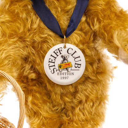 STEIFF 'Picknick' Bear Goldblond 34 - Club Edition - White Tag 420108