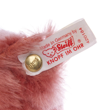 STEIFF 'Year 2000 Golden Brown/ Dusky Pink' Bear - White Tag 420184 - Limited Edition