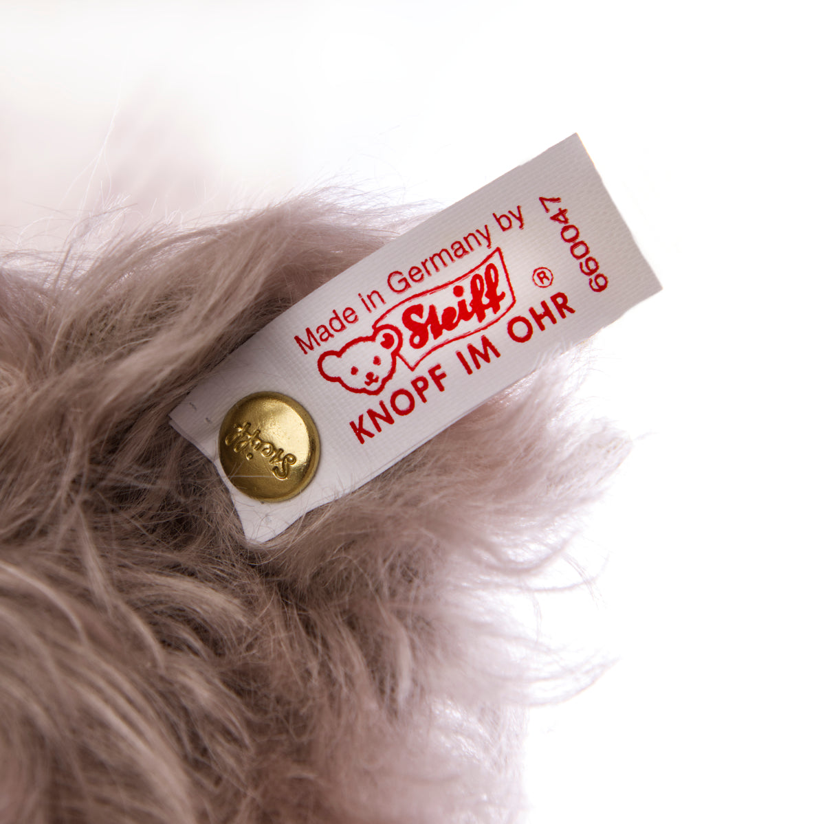 STEIFF Teddy Bear 'GREY 36' (1999) British Collectors – White Tag 660047 - Limited Edition