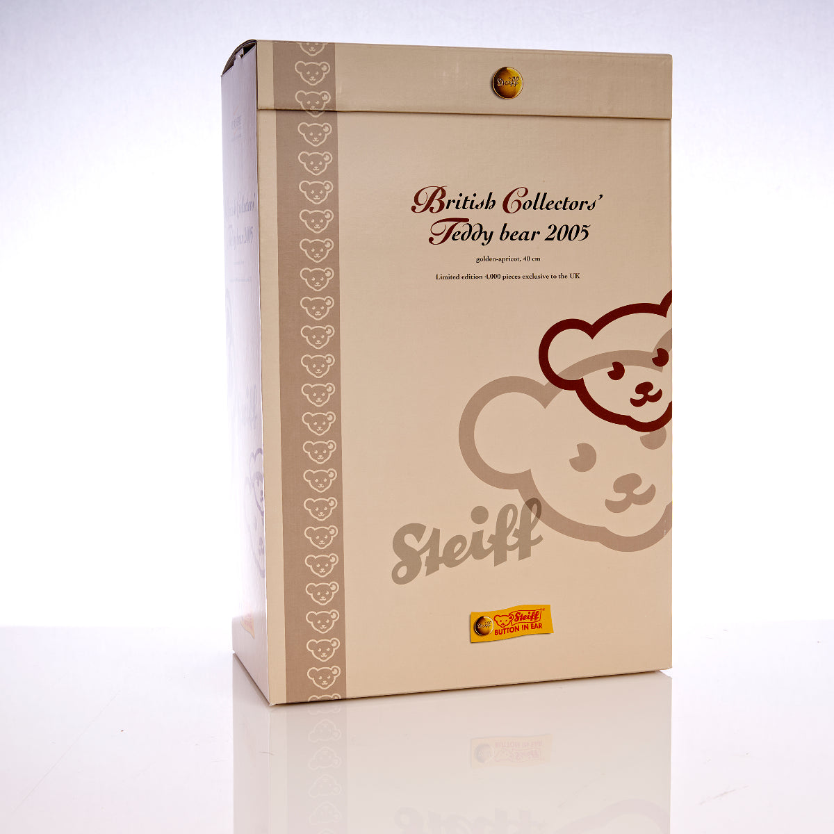 STEIFF 'Teddy Bear 2005' British Collectors – White Tag 661969 - Limited Edition for U.K.