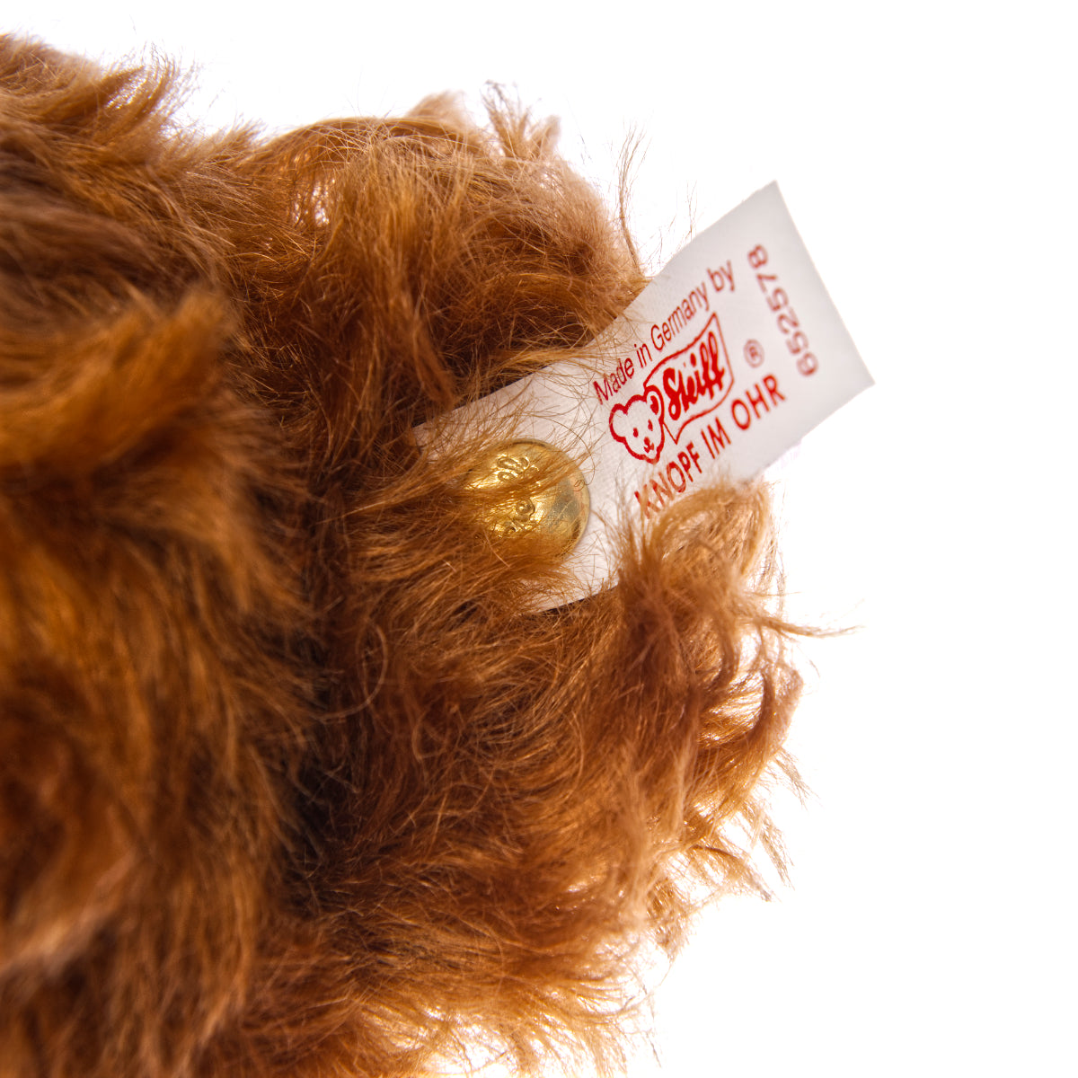 STEIFF 'Raffles' Teddy Bear (1997/1998) – White Tag 652578 - Limited Edition for Singapore
